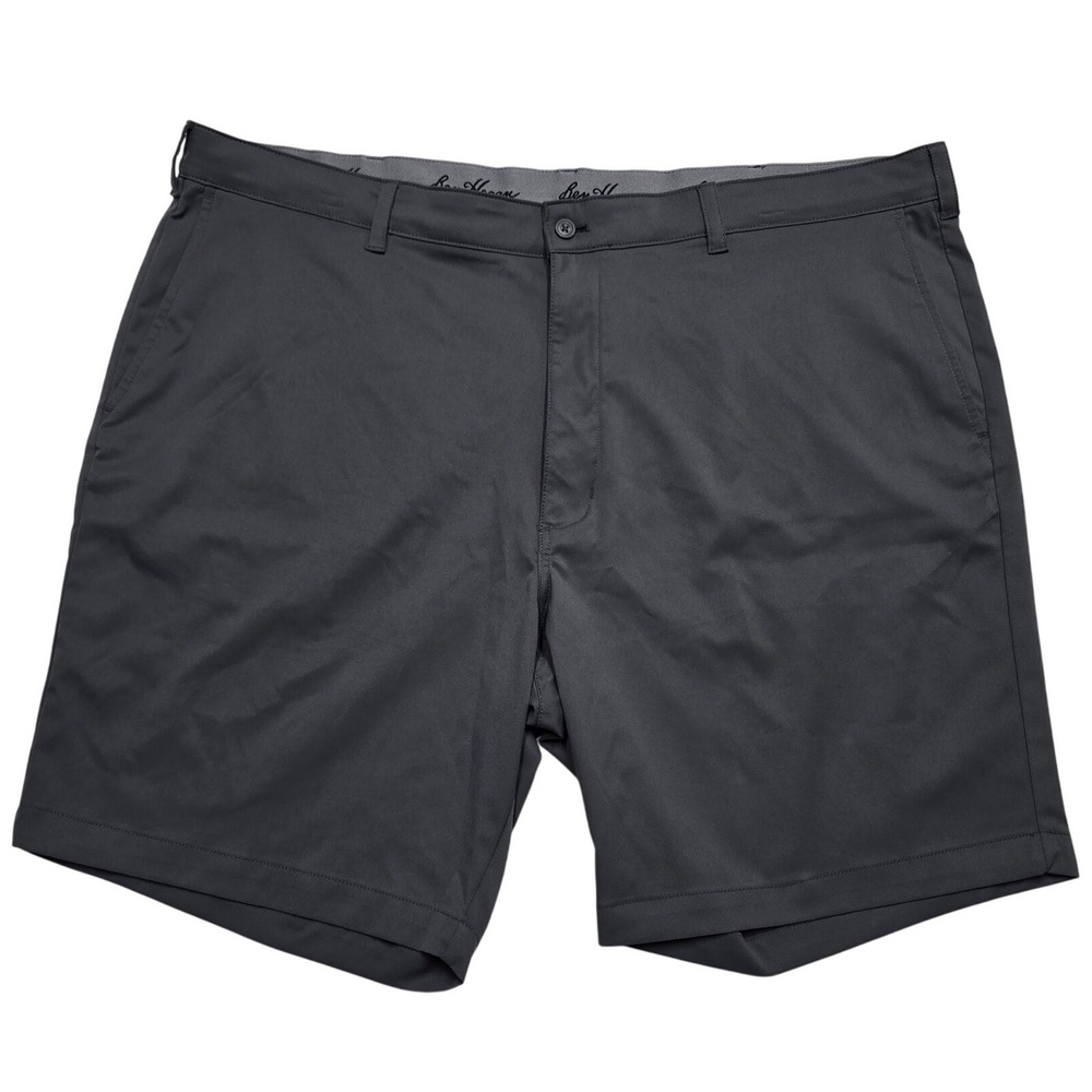 Ben Hogan Performance Golf Shorts Stretch Wicking Gray Mens 46 Gorpcore Athletic